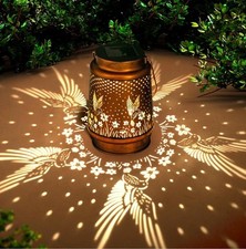 Hummingbird Birthday Gifts for Women Mom Grandma Solar Lanterns Outdoor