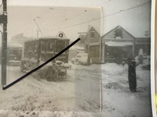 Cobblehill Brooklyn Manhattan Transit Trolley Photo & Orig Negative BMT NewYork