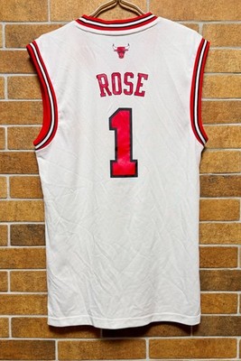 CHICAGO BULLS #1 DERRICK ROSE BASKETBALL NBA JERSEY SHIRT ADIDAS