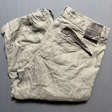 Banana Republic martin fit size 12 straight hip and Tigh 100 Linen