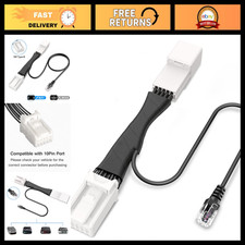 Power Adapter for Radar Detector RJ11 Plug 10Pin Type B - Easy Clean Install