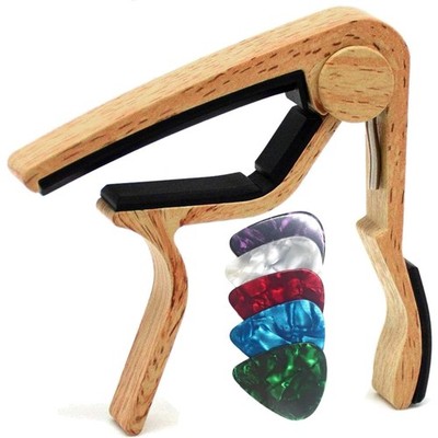 Kapodaster Gitarre Ukulele Capo Akustik E-Gitarre Banjos Mandoline Holz