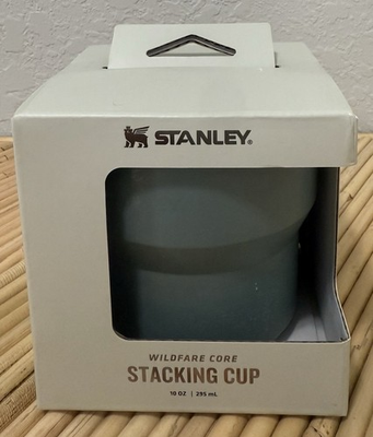 #ad Stanley Wildfire Core Stacking Cup Stainless Steel Hot Cold Green $4.99