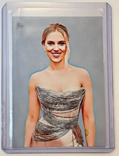 Scarlett Johansson Limited Artist Signed “American Actress” Trading Card 3/10