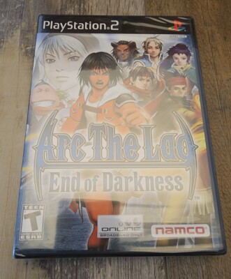 NEW SEALED Arc The Lad End of Darkness Sony PlayStation 2 PS2 2005 