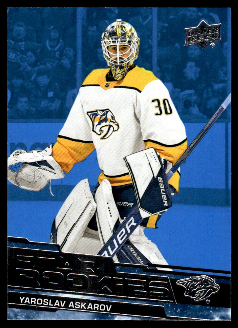 2023-24 Upper Deck NHL Star Rookies Box Set Blue Yaroslav Askarov Rookie