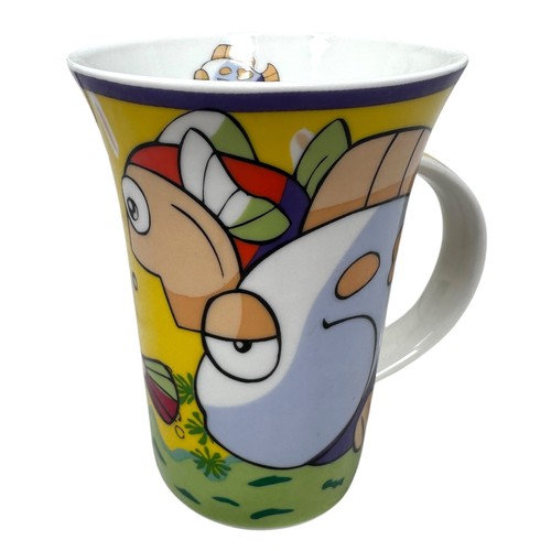 Maxwell & Williams Splash Fish Design Coffee Mug 4.2" Quality Porcelain Set of 3 - Picture 3 of 11