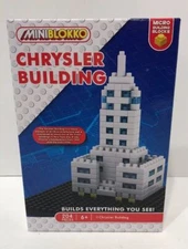 Chrysler Building Blokko construction blocks MiniBlokko New York City 204pc NEW
