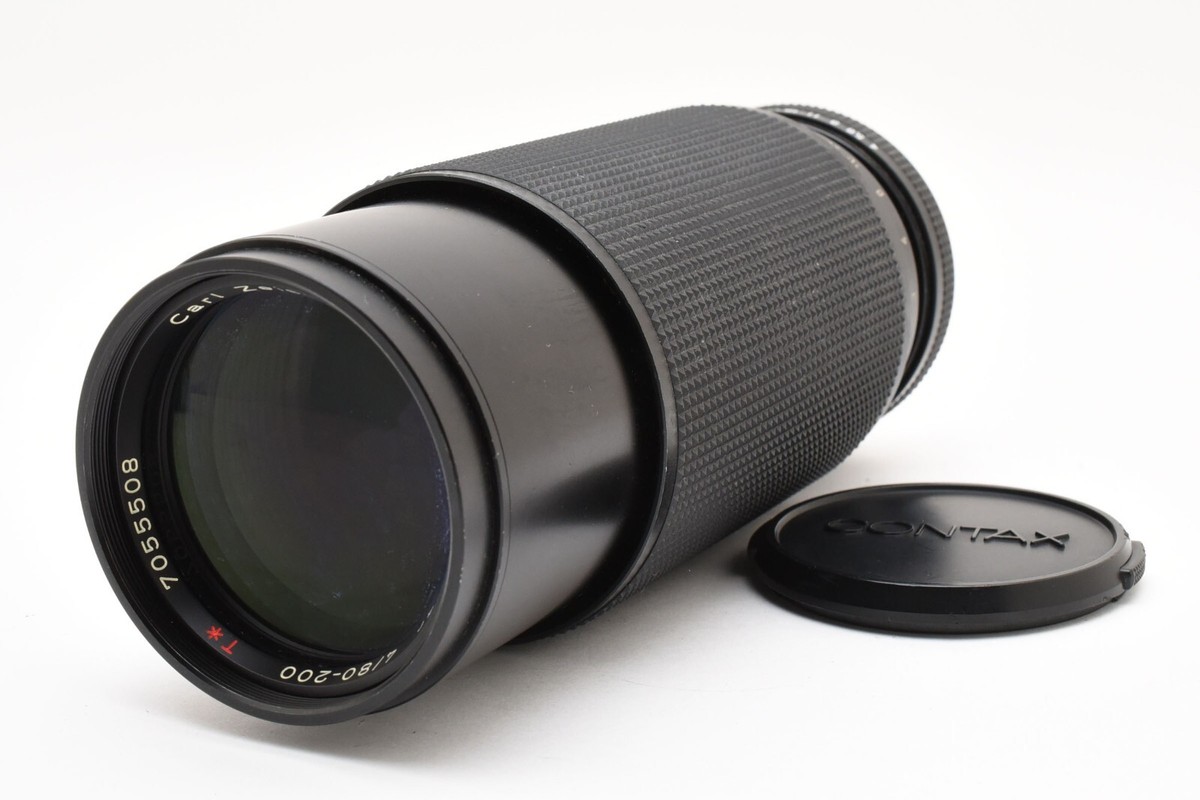 コンタックス Vario-Sonnar T* f/4 80-200mm Contax Carl Zeiss T* Vario Sonnar 80-200mm f/4 MMJ Near Mint