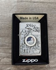 Zippo 24457 Joined Forces Emblem Lighter 2012 Made in USA