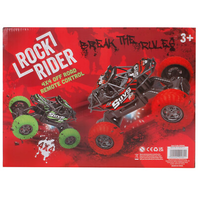 Red Rock Rider RC Car Realistic Off-Road Car Ideal Xmas Gift For Kids