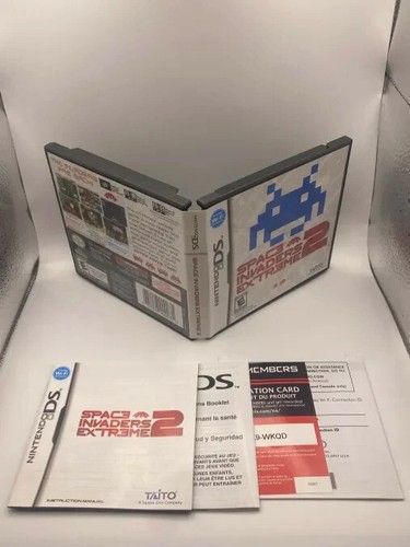 Space Invaders Extreme 2 (Nintendo DS, 2009) NUR Hülle und Handbuch OHNE SPIEL