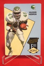 Vaughn Hebron Free Agent 1993 Action Packed NFL FOOTBALL CARD #219 Mint 