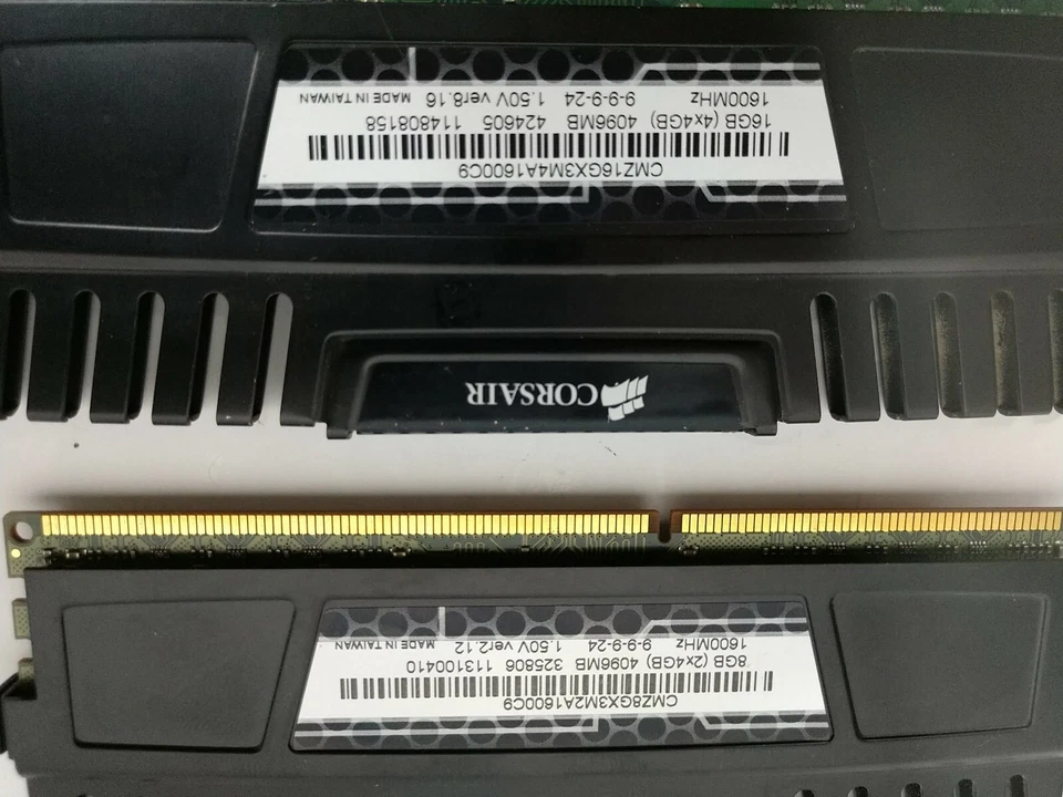  6GB ( 1x 2GB & 1x4GB ) Corsair DDR3 1600MHz Desktop Memory  - Image 3 of 4