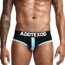 Zonbailon Men's Underwear Cotton Skin-Friendly Breathable 3D Bag Sexy Briefs