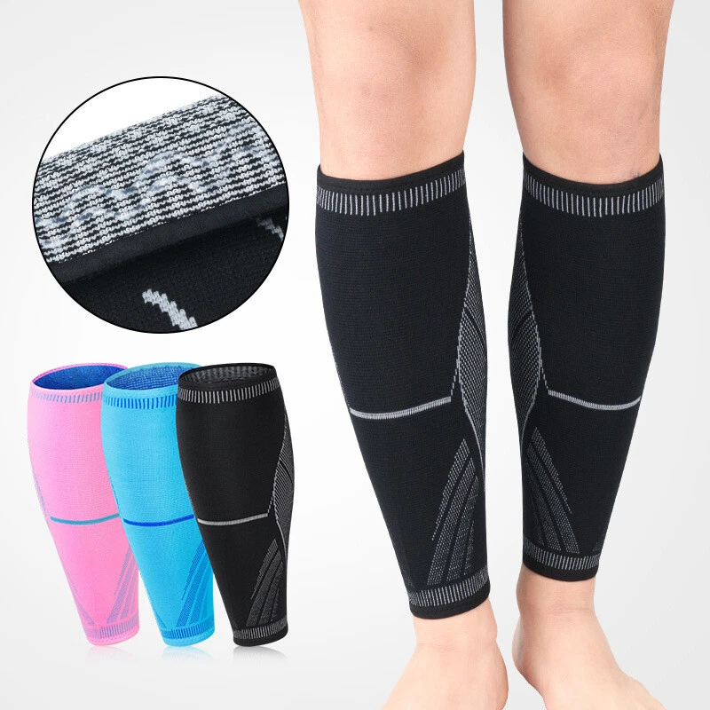 1PC Shin Pain Splints Cramp Support Running Socks Calf Leg Compression Sleeve - Image 2 of 4