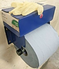 200mm X 210mm , Blue Roll, Paper dispenser with Latex glove box holder