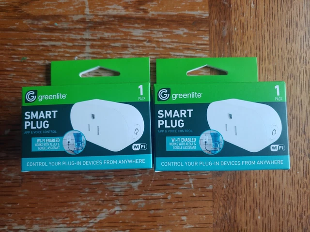 TWO (2) Wifi Enabled Smart Plug App / Voice Control NIB Unopened