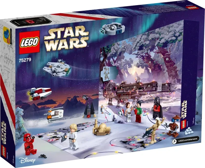 Lego Disney Star Wars 2020 Advent Calendar 75279 Rudolph the Red Nose Taun-Taun - Image 2 of 4
