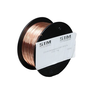 Schutzgas Schweißdraht Stahldraht SG2 0,8mm CO2 MAG D100 1Kg G3Si1