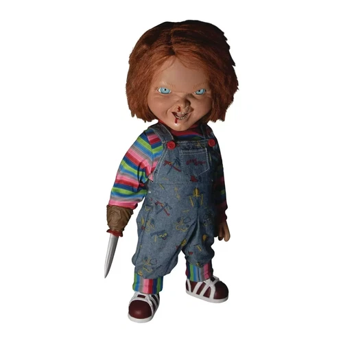Mezco Toyz Childs Play 2 Talking Menacing Chucky Doll Figure