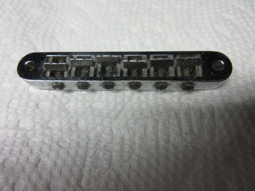 Vintage Late 1980's Gibson Chrome Nashville Bridge Les Paul SG Made In Germany - Picture 2 of 7