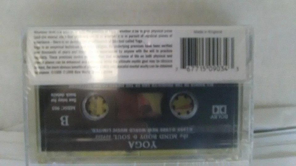 New World Music Cassette Mind Body Soul Series: Yoga - 848/24 - Image 2 of 3