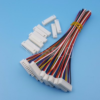 10Sets XH2.54 10Pin Single End 15cm 24AWG Wire To Board Connector With Socket