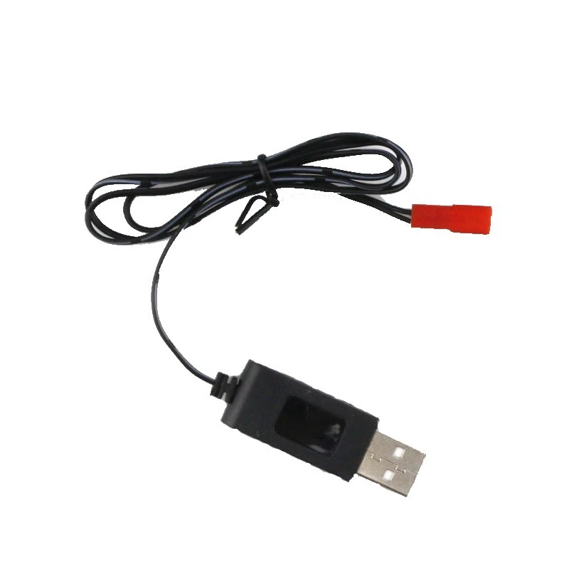 USB 3.7v Battery Charger Cable Red JST Connector RC Quadcopter Drone Helicopter - Image 3 of 3