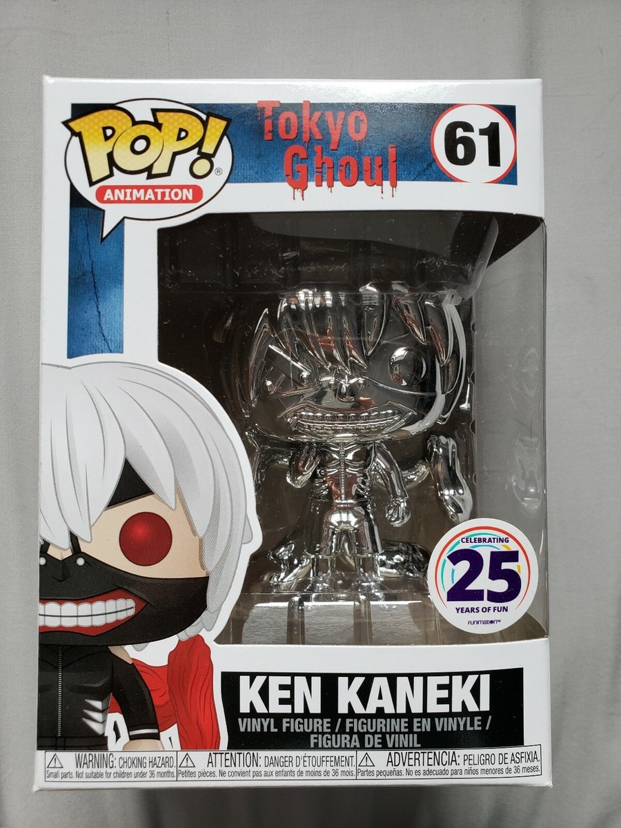Ken Kaneki Chrome Funko POP Tokyo Ghoul Funimation Exclusive