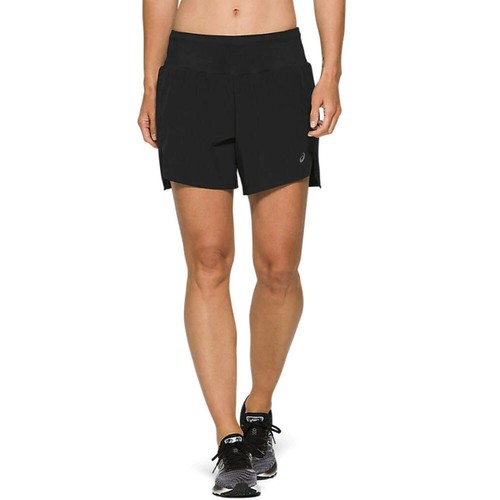 Mujer Road 5.5 Inch Pantalones Cortos - Negro Deporte Correr | eBay