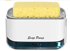 Premium Quality Soap Dispenser - Dish Soap Dispenser For Kitchen With Sponge