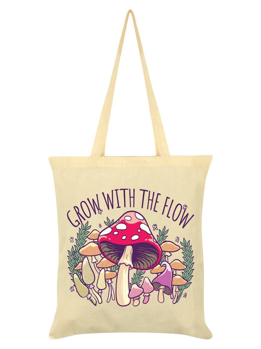 Tote Bag Grow With The Flow Cream 38x42cm