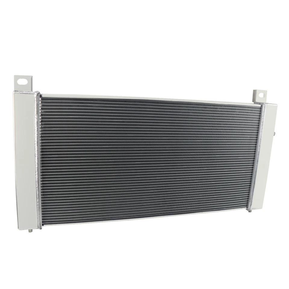 4-Rows Aluminum Radiator Fits Chevy Silverado Suburban Tahoe GMC Yukon Hummer H2 Foto 4 de 4