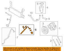 FORD OEM 11-16 F-350 Super Duty-Power Steering Pressure Hose BC3Z3A719L