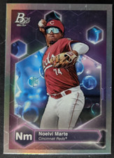 Noelvi Marte 2022 Bowman Platinum Precious Elements PE-3 Baseball MLB Card Reds