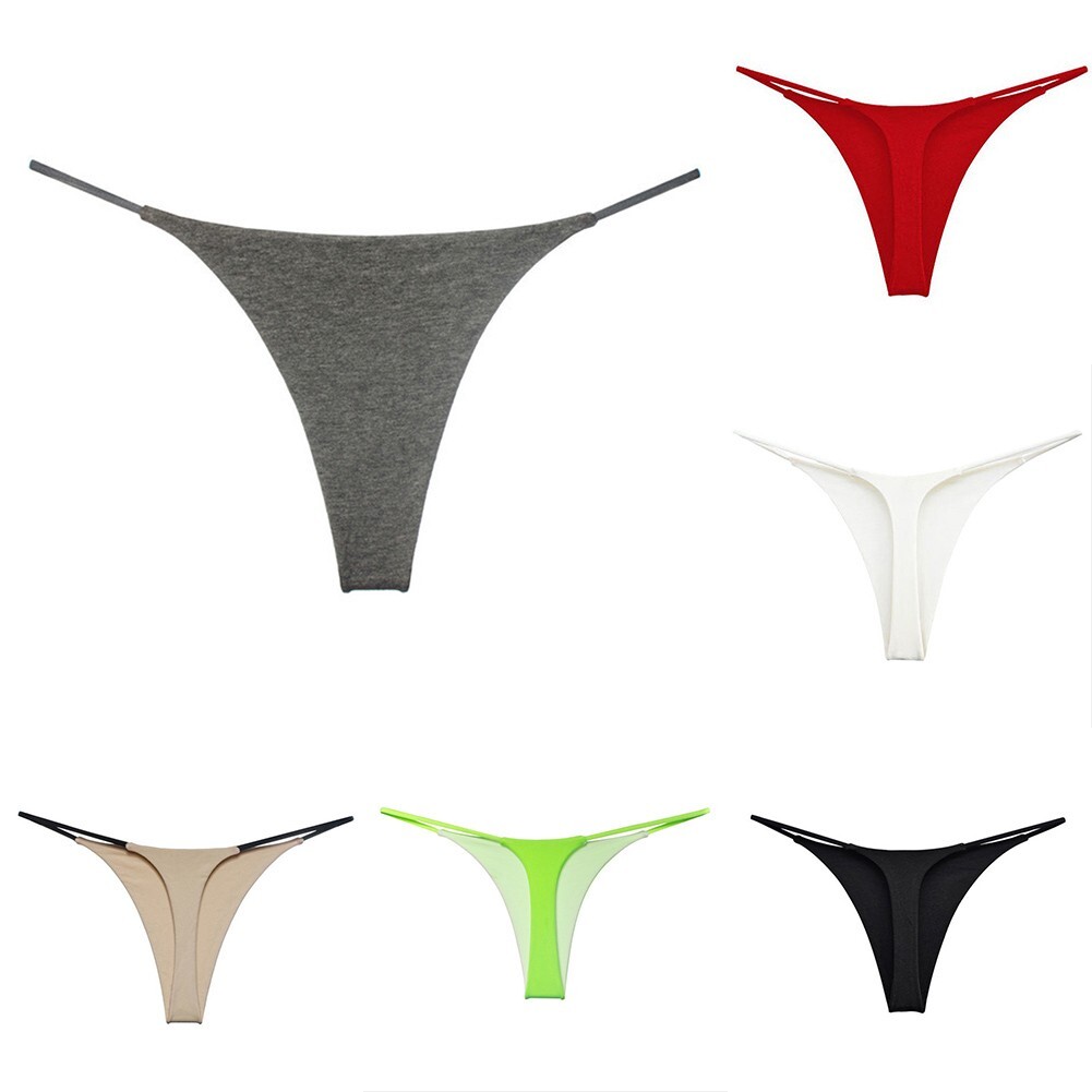 26) Comfortable Thin Strap Sport Yoga T Pant Bikini Thong Multiple Colors