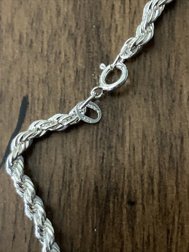 NEW-STERLING SILVER BEZEL Rope Chain 1995 American Eagle Uncirculated Coin - Picture 8 of 8