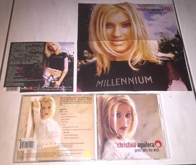 Christina Aguilera 1999 Genie Gets Her Wish Taiwan OBI 2-VCD w/ Poster Calendar
