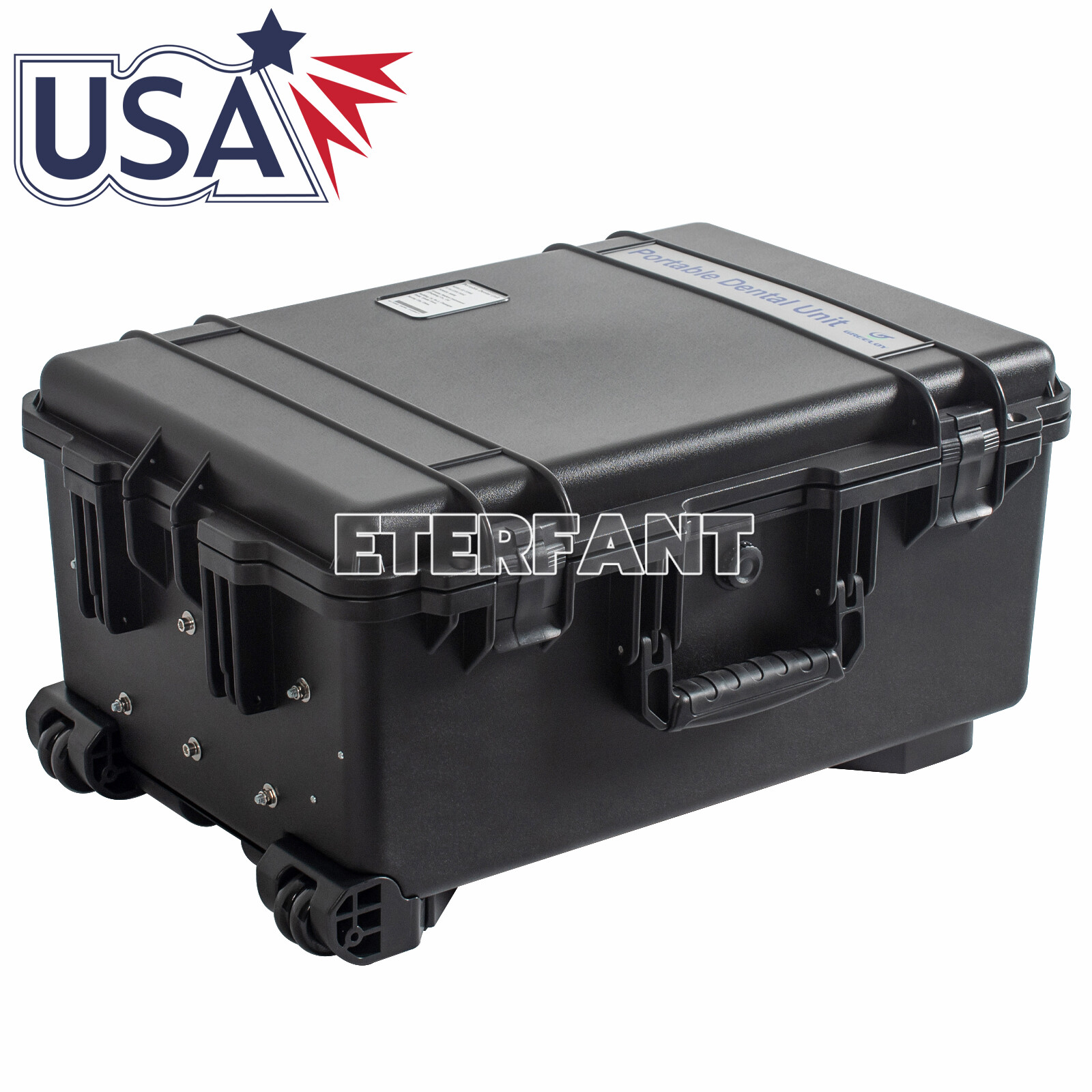 Dental Unit System Air Compressor/Delivery Cart Treatment/Turbine Unit 4Hole US