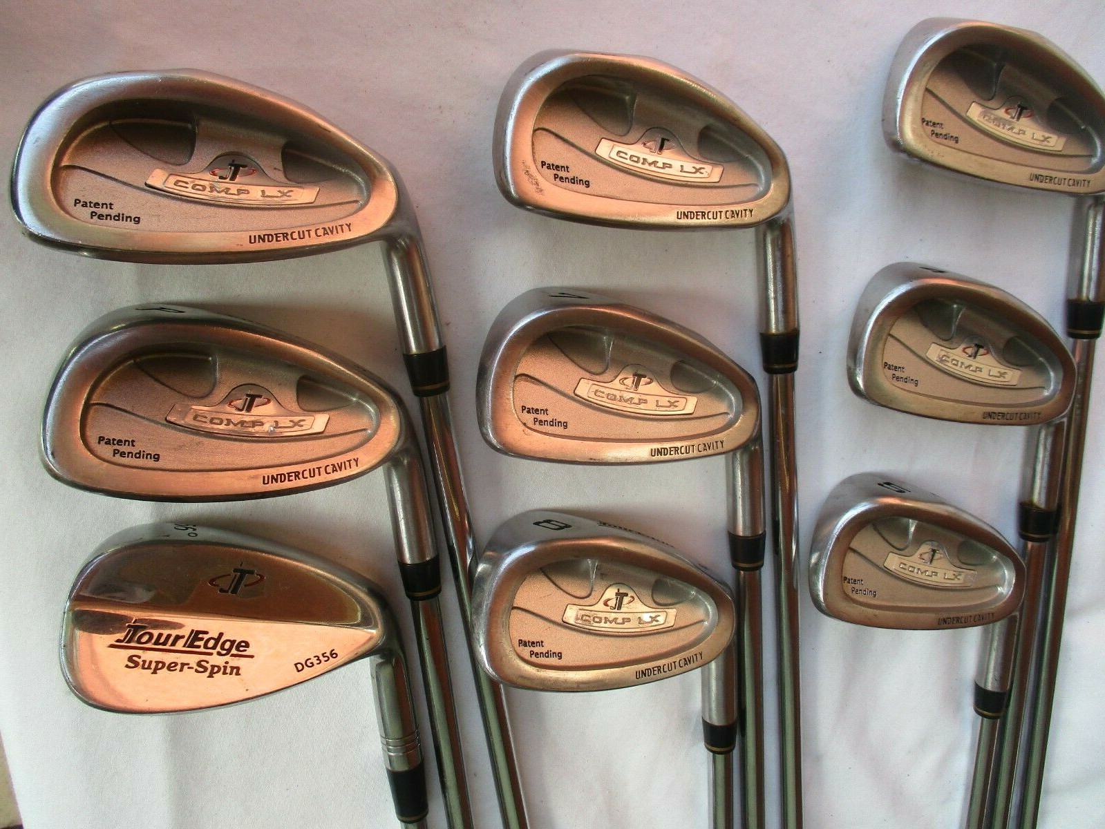 TOUR EDGE Iron Set COMP LX UNDERCUT CAVITY REGULAR STEEL 3pw & 56