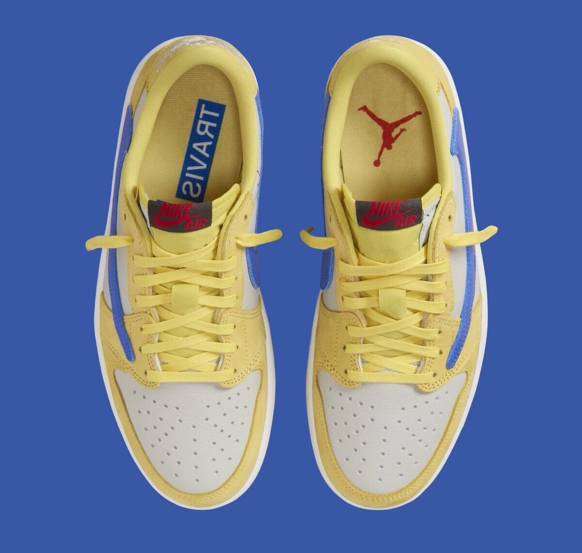 Nike Air Jordan 1 Retro Low OG SP Travis Scott Canary DZ4137 Nike Air Jordan 1 Retro Low OG SP Travis Scott Canary DZ4137