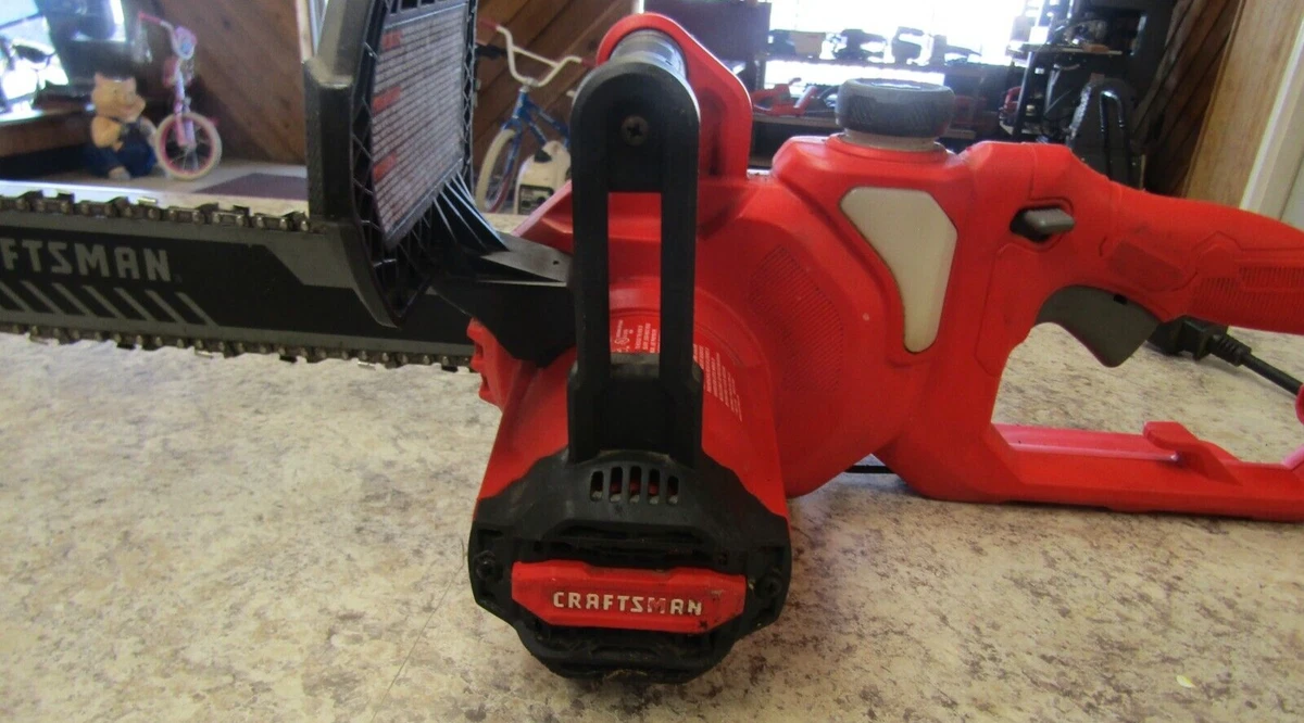 CRAFTSMAN 8 Amps 14 in Corded Electric Chainsaw CMECS614 Tested