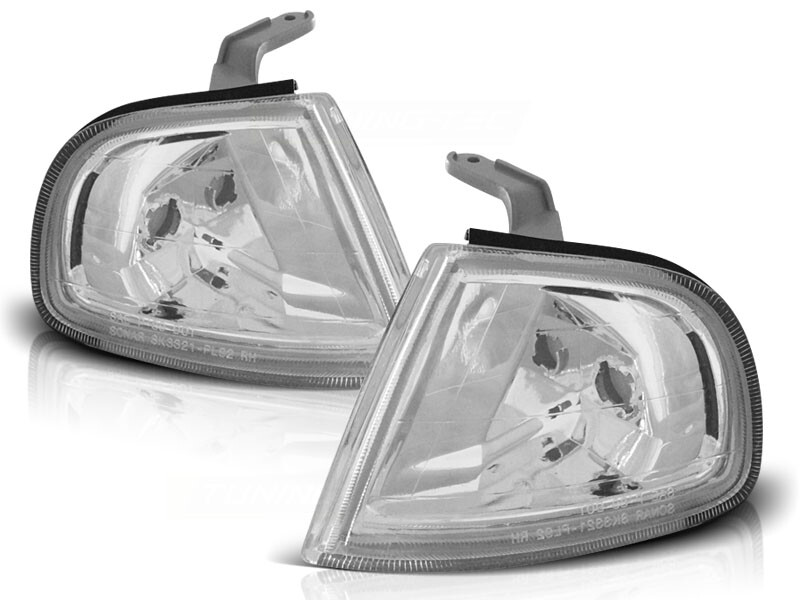 Top Front Turn Signal Indicators KPHO01 Honda Prelude 92-97 Chrome
