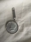 1967 KENNEDY SILVER HALF DOLLAR - INCASED IN BROKEN KEY RING