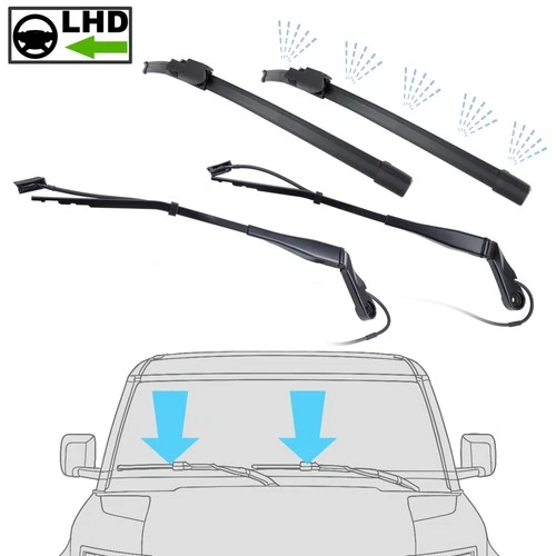 LHD Genuine Aquablade windscreen wiper upgrade kit for Land Rover New Defender