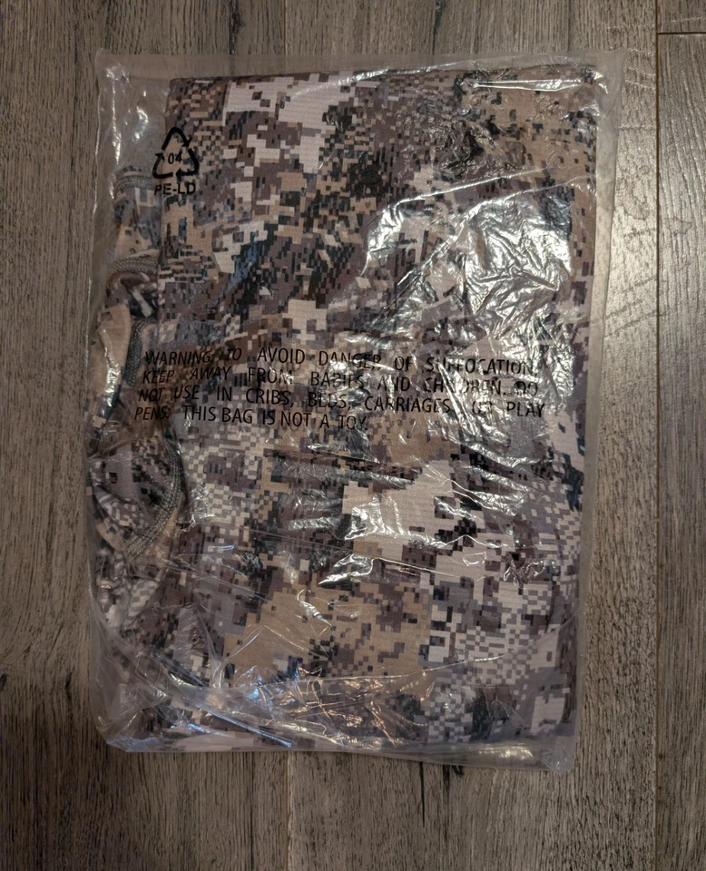 Sitka Gear Core Mid Wt Zip-T Optifade Elevated II-Men's XXL - Image 2 of 3