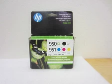 2026 4 Pack Genuine hp 950 XL Black Ink Cartridge 951 Cyan, Magenta, Yellow