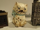 3 Antique Cast Iron Banks Wow! — photo 4