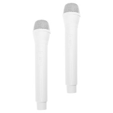 2 Pcs Children's Microphone Kids Toy Costume Prop Handheld Interview